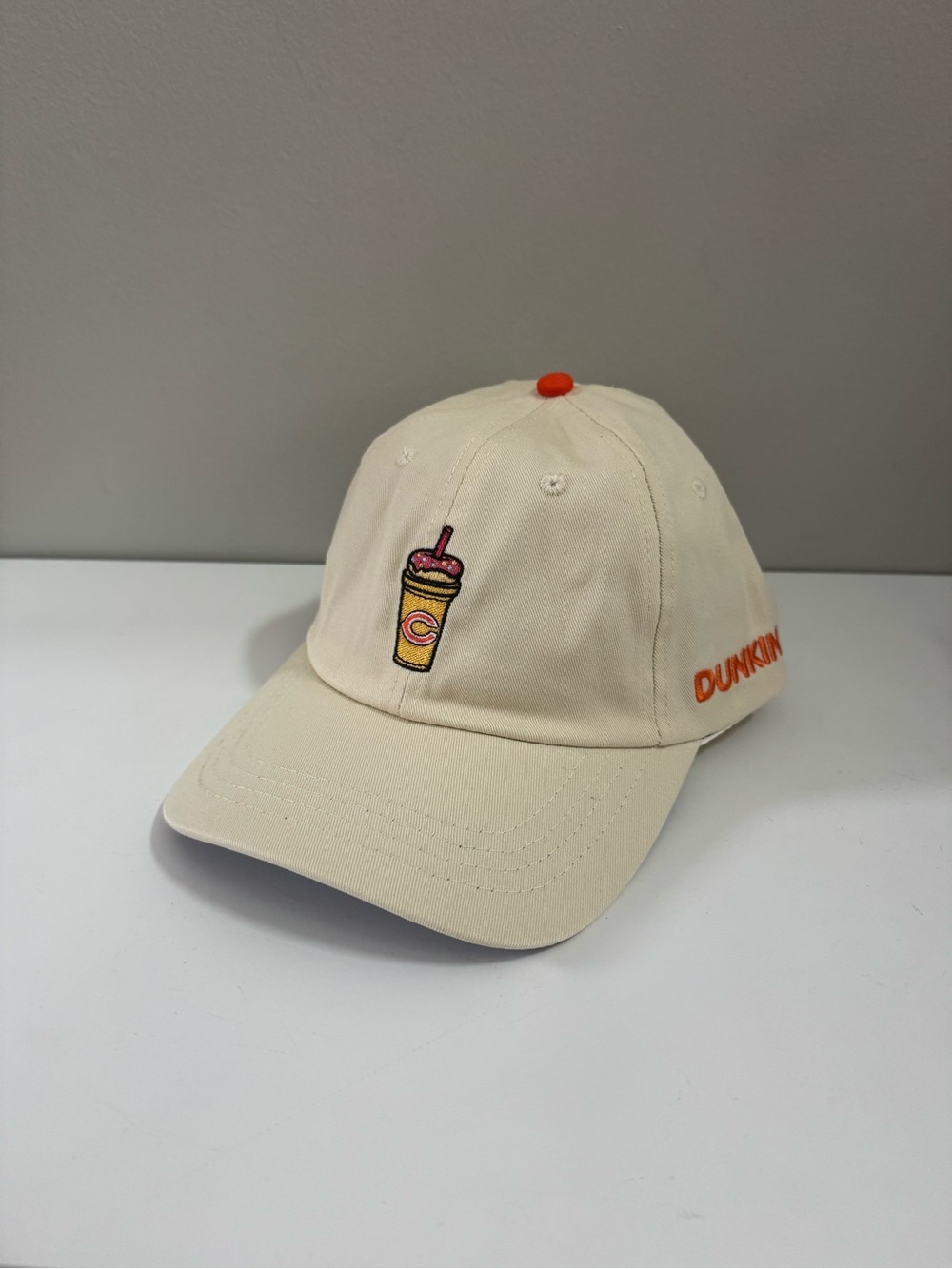 Chicago Bears x Dunkin Iced Coffee with Doughnut Adjustable Hat